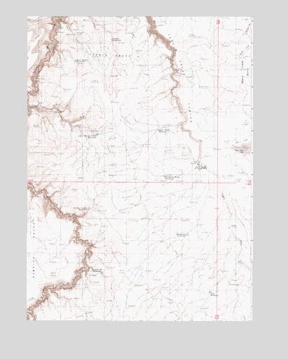 Rawhide Pocket, OR USGS Topographic Map
