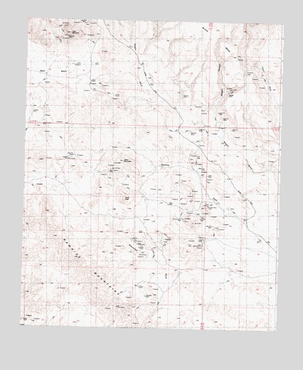 Rawhide Wash, AZ USGS Topographic Map