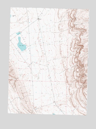 Rawlins NW, WY USGS Topographic Map