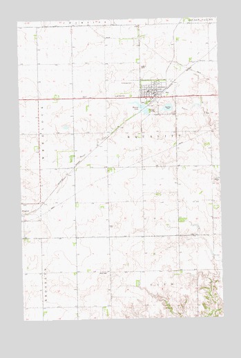 Ray, ND USGS Topographic Map