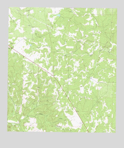 Ray Lake NW, TX USGS Topographic Map
