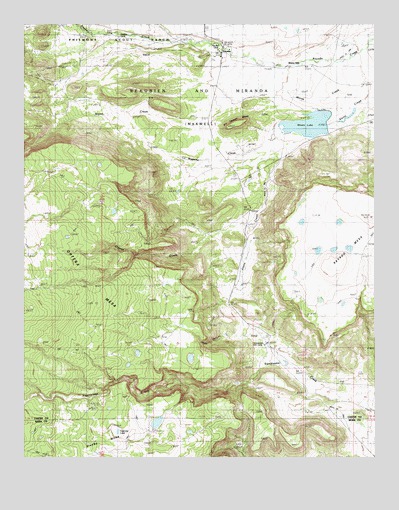 Rayado, NM USGS Topographic Map