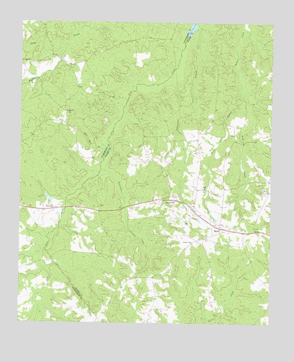 Rayle, GA USGS Topographic Map