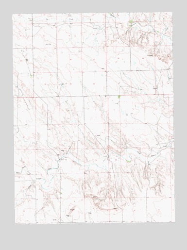Raymer NE, CO USGS Topographic Map