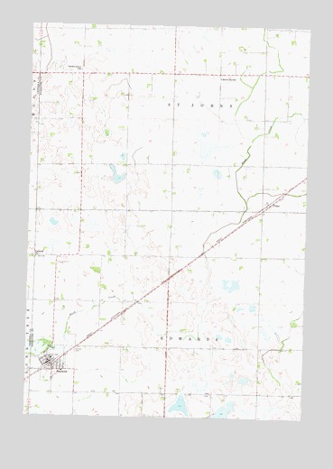 Raymond, MN USGS Topographic Map