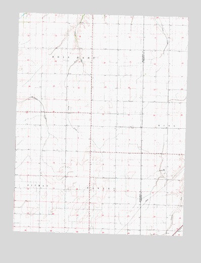 Raymond NE, IL USGS Topographic Map