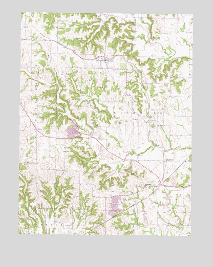 Rayville, MO USGS Topographic Map