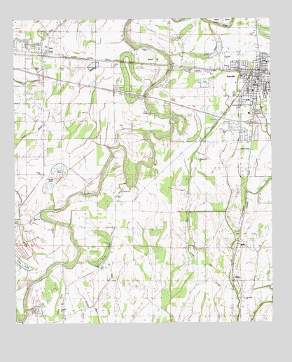 Rayville, LA USGS Topographic Map
