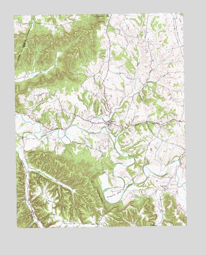 Raywick, KY USGS Topographic Map