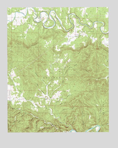 Rea Valley, AR USGS Topographic Map