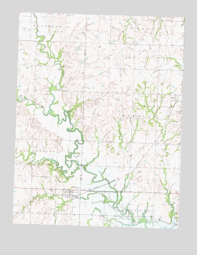 Reading, KS USGS Topographic Map