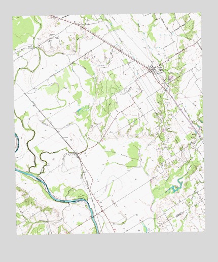 Reagan, TX USGS Topographic Map