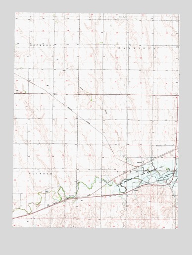 Reager, KS USGS Topographic Map