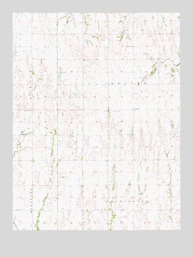 Reamsville, KS USGS Topographic Map