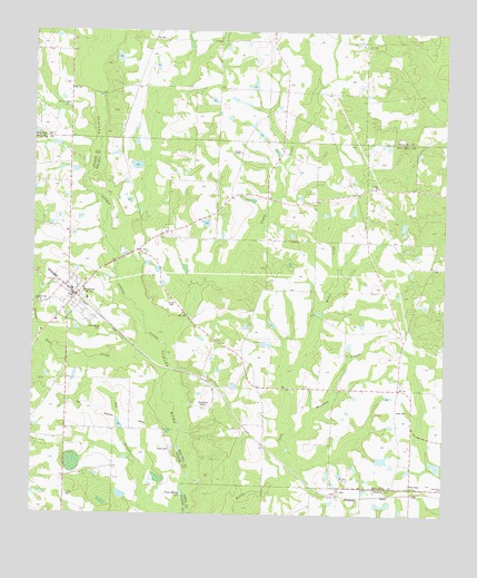 Rebecca, GA USGS Topographic Map