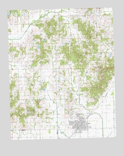 Rector, AR USGS Topographic Map