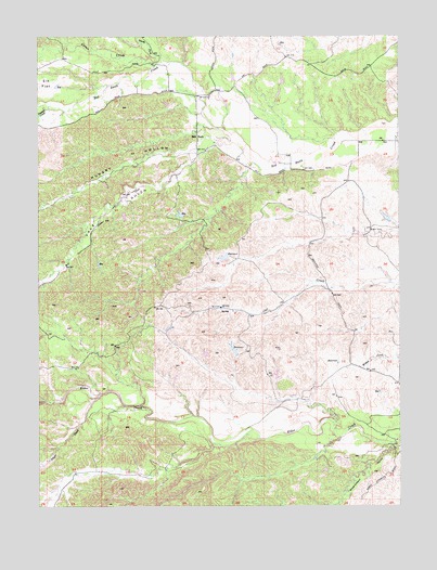 Red Bank, CA USGS Topographic Map