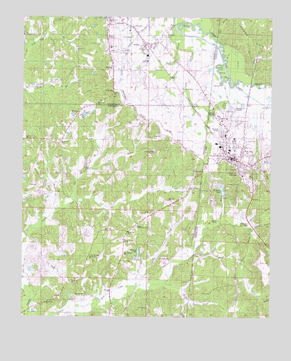 Red Bay, AL USGS Topographic Map