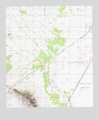 Red Bird Hills, AZ USGS Topographic Map