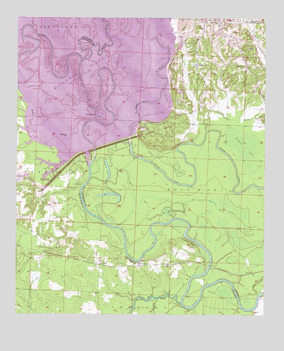 Red Bluff, AR USGS Topographic Map