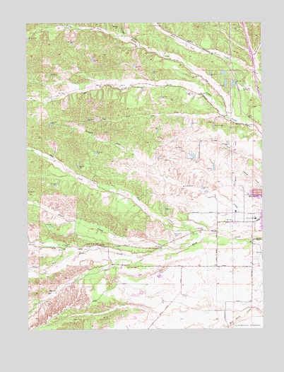 Red Bluff West, CA USGS Topographic Map