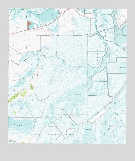 Big Hill Bayou, TX USGS Topographic Map