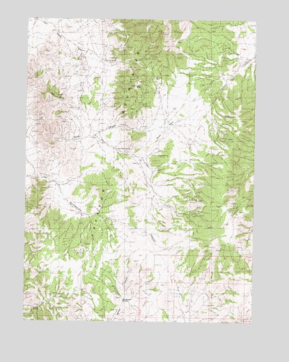 Red Butte, NV USGS Topographic Map