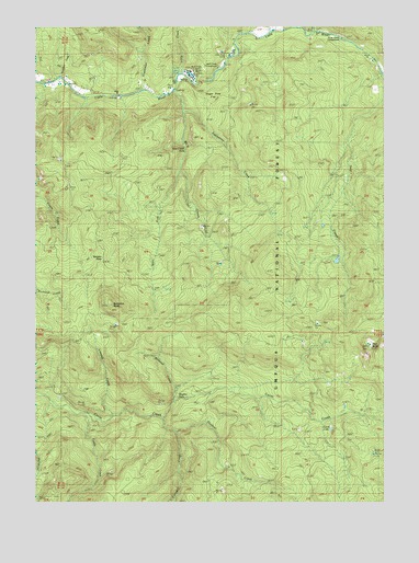 Red Butte, OR USGS Topographic Map