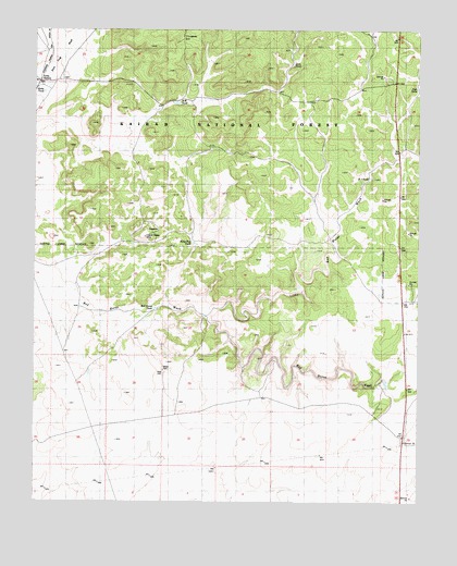 Red Butte SW, AZ USGS Topographic Map