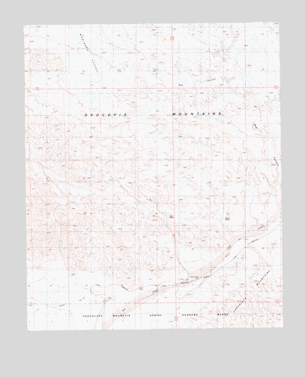Red Canyon, CA USGS Topographic Map