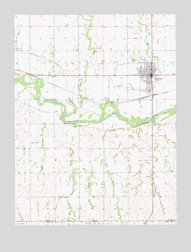 Red Cloud, NE USGS Topographic Map
