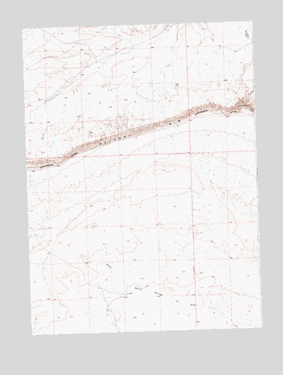 Red Desert SW, WY USGS Topographic Map