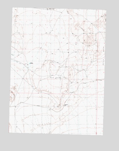 Red Dome, UT USGS Topographic Map