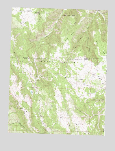 Red Elephant Point, CO USGS Topographic Map