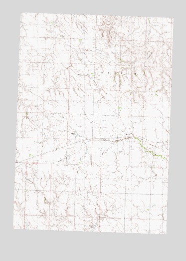 Red Elm, SD USGS Topographic Map