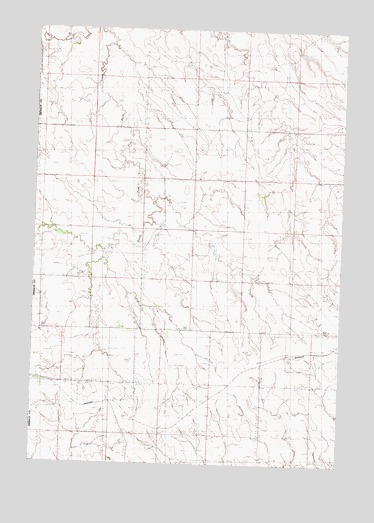 Red Elm SW, SD USGS Topographic Map