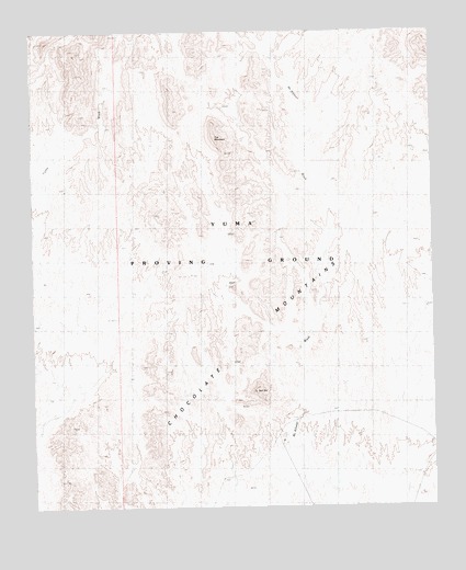 Red Hill, AZ USGS Topographic Map