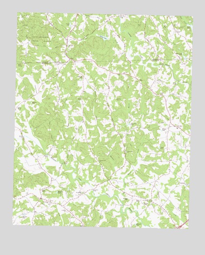 Red Hill, GA USGS Topographic Map