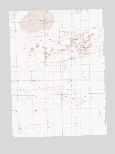 Red Lake, WY USGS Topographic Map