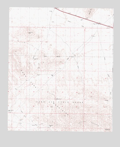 Big Horn, AZ USGS Topographic Map