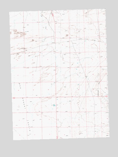 Red Lake NE, WY USGS Topographic Map