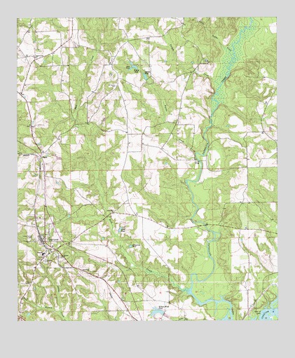 Red Level, AL USGS Topographic Map