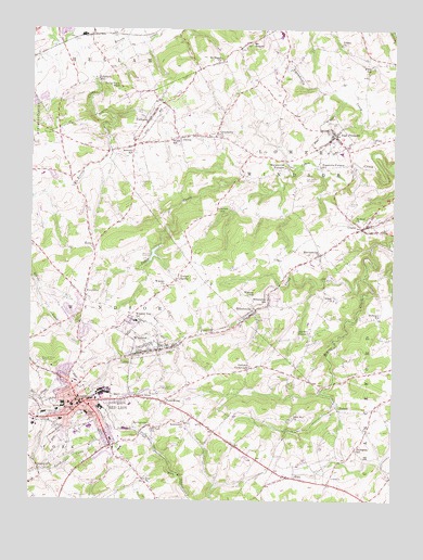 Red Lion, PA USGS Topographic Map
