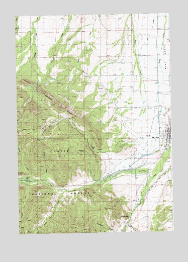 Red Lodge West, MT USGS Topographic Map