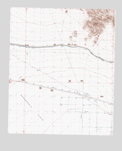 Big Horn Peak, AZ USGS Topographic Map