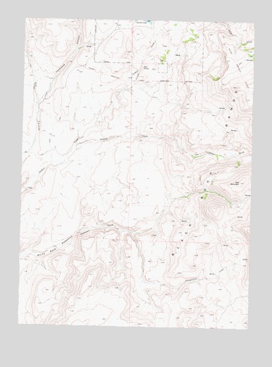 Red Mountain, NV USGS Topographic Map