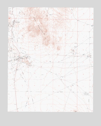 Red Mountain, CA USGS Topographic Map