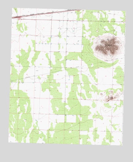 Red Mountain, NM USGS Topographic Map
