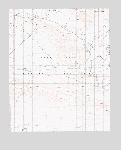 Red Pass Lake NW, CA USGS Topographic Map
