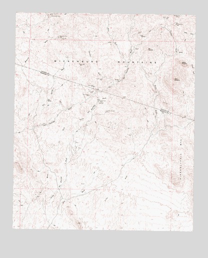 Red Picacho, AZ USGS Topographic Map